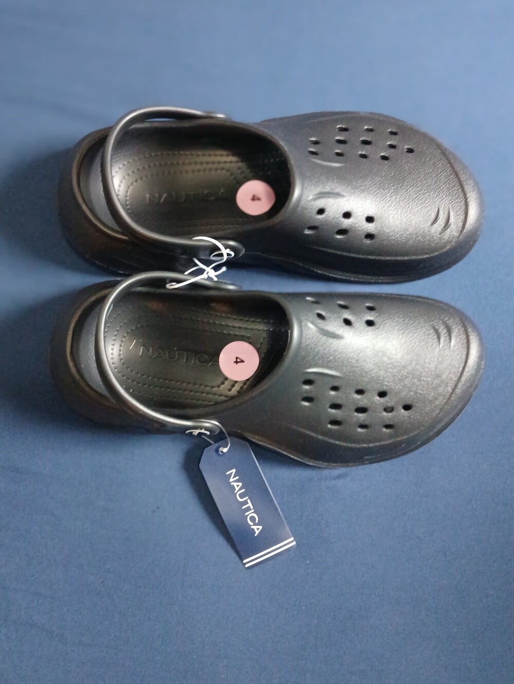 Nautica Kids Black Casual Slip-On Clogs